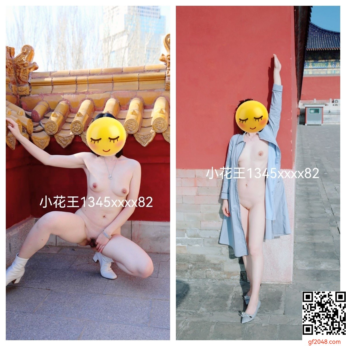最新推特【小花王-winterbird521】极品淫妻，喜欢花式户外露出人前露出冬天学弟露出，还喜欢约大学生3P(8V)